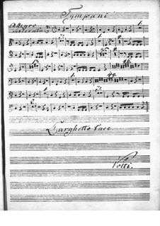 Harpsichord Concerto in D Major: Peça para Timpano by Niccolò Jommelli