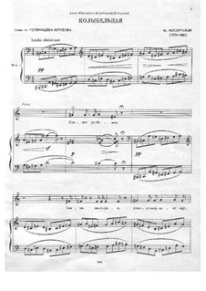 Songs and Dances of Death: Para vocais e piano by Modest Mussorgsky
