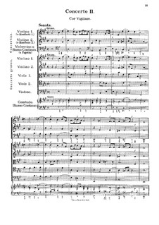 Concerto No.2 in A Major 'Cor Vigilans': Concerto No.2 in A Major 'Cor Vigilans' by Georg Muffat