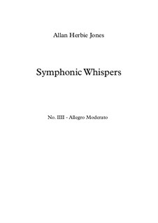 Symphonic Whispers: Movement 4 by Allan Herbie Jones