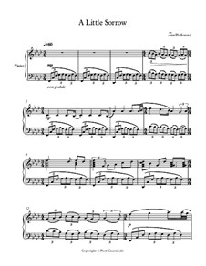 A Little Sorrow: Para Piano by mrPioSound