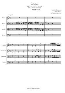 Alleluja: For octet by Dietrich Buxtehude