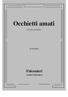 Occhietti amati: B minor by Andrea Falconieri