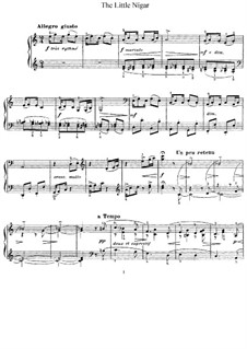 Le petit nègre (The Little Negro), L.114: Para Piano by Claude Debussy