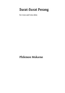 Surat-Surat Perang: Surat-Surat Perang by Philemon Mukarno