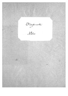 Dragonette: parte violas by Jacques Offenbach