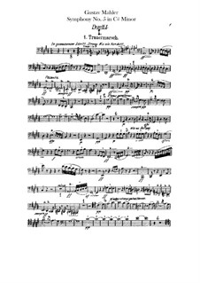 Symphony No.5 in C Sharp Minor: parte fagotes by Gustav Mahler
