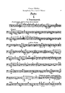 Symphony No.5 in C Sharp Minor: Parte percussão by Gustav Mahler