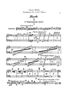 Symphony No.5 in C Sharp Minor: parte harpa by Gustav Mahler