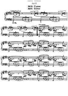 Complete Movements: Act 2, for piano by Pyotr Tchaikovsky