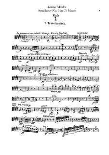 Symphony No.5 in C Sharp Minor: parte viola by Gustav Mahler