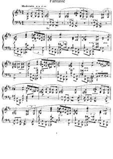 Fantasia in B Minor, Op.28: Para Piano by Alexander Scriabin