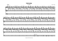 Toccata for organ: Toccata para òrgão by Bruno Vlahek