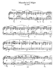 Mazurkas, Op.50: set completo by Frédéric Chopin