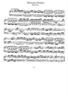 Prelude in G Major, BWV 902a: Para Piano by Johann Sebastian Bach