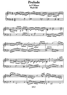 Prelude, WoO 55: Para Piano by Ludwig van Beethoven