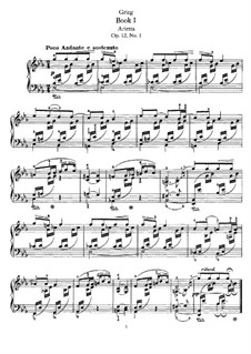 Lyric Pieces, Op.12: set completo by Edvard Grieg