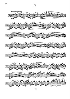 Twelve Caprices for Cello, Op.25: Caprice No.5 by Carlo Alfredo Piatti