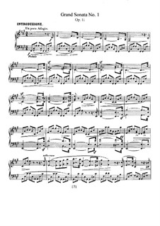 Sonata No.1 in F Sharp Minor, Op.11: Para Piano by Robert Schumann