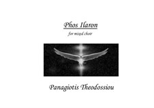 Phos Ilaron for mixed choir, Op.1: Phos Ilaron for mixed choir by Panagiotis Theodossiou