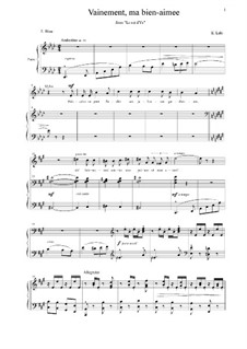 Le roi d'Ys (The King of Ys): Vainement, ma bien-aimee by Édouard Lalo