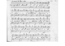 Cantata 'E ti parti e mi lasci e m'abbandoni' for Voice and Basso Continuo: Cantata 'E ti parti e mi lasci e m'abbandoni' for Voice and Basso Continuo by Benedetto Marcello