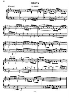 Suite No.5 in E Minor, HWV 438: Para Piano by Georg Friedrich Händel