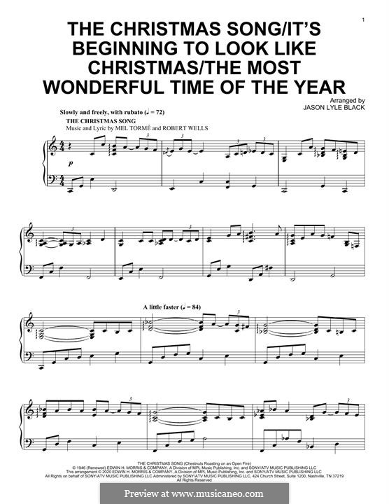 The Christmas Song / It's Beginning To Look Like Christmas / The Most Wonderful Time Of The Year: The Christmas Song / It's Beginning To Look Like Christmas / The Most Wonderful Time Of The Year by Mel Tormé
