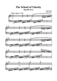 Exercises No.1-10: Exercise No.2 by Carl Czerny