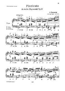 Raymonda, Op.57: Pizzicato by Alexander Glazunov