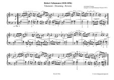 No.7 Träumerei (Dreaming), for Piano: Versão Facil by Robert Schumann