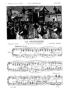 La procession: La procession by Paul Puget