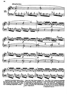Tausig Edition: estudo No.15 by Muzio Clementi