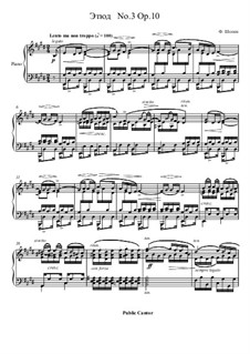 No.3 in E Major: Para Piano by Frédéric Chopin