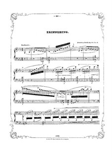 Schweizerweisen, Op.60: Nr.2 Erinnerung by Joseph Joachim Raff
