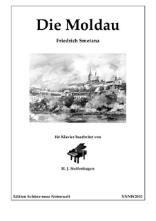 Vltava, T.111: Facil para o piano by Bedřich Smetana