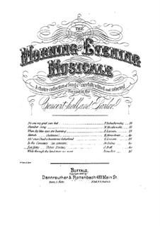 Sanges-Frühling, Op.98: No.29 Fair Kitty by Joseph Joachim Raff