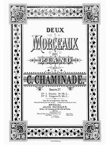 Deux Morceaux: Duetto, Op.27 No.1 by Cécile Chaminade
