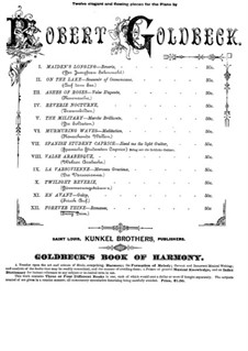 Twelve Elegant and Flowing Pieces: Forever Thine by Robert Goldbeck