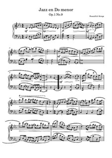 Jazz en Do menor, Op.1 No.9: Jazz en Do menor by Beautiful things Martínez
