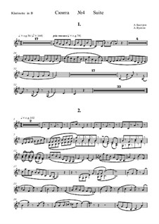Suite No.4: parte clarinete by Alexander Bystrov