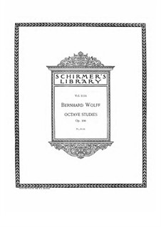 Octave Studies, Op.106: Octave Studies by Bernard Wolff