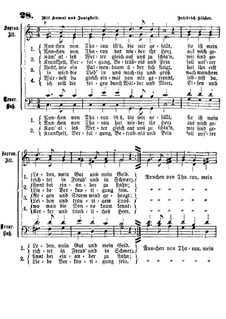 Ännchen von Tharau: For mixed choir (C Major) by Friedrich Silcher