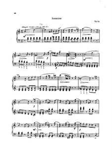 Sonatina for Piano, Op.61: para um único musico (Editado por H. Bulow) by Charles-Valentin Alkan