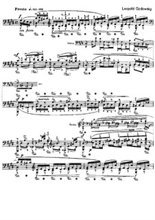 Studies after Etudes by Chopin, Op.10: Etude No.4 in C Sharp Minor by Leopold Godowsky