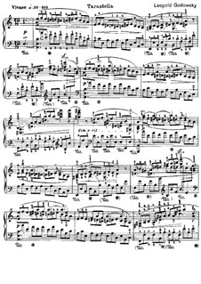 Studies after Etudes by Chopin, Op.10: Etude No.5 in A Minor 'Tarantella' (Third Version) by Leopold Godowsky