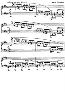 Studies after Etudes by Chopin, Op.10: Etude No.12 in C Sharp Minor by Leopold Godowsky