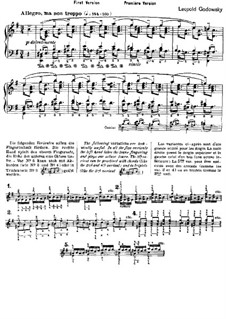 Studies after Etudes by Chopin, Op.25: Etude No.5 in E Minor (First Version) by Leopold Godowsky