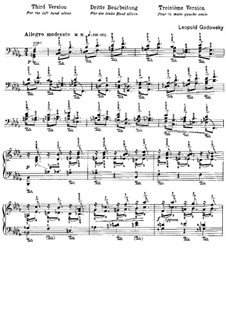 Studies after Etudes by Chopin, Op.25: Etude No.5 in B Flat Minor (Third Version) by Leopold Godowsky