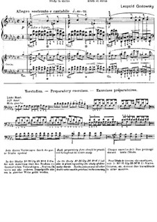 Studies after Etudes by Chopin, Op.25: Etude No.8 in D Flat Major (First Version) by Leopold Godowsky